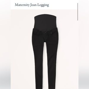 Maternity Jean Legging Black